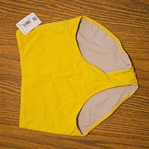 High waisted swim bottom